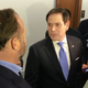 Alex Jones confronted Sen. Marco Rubio outside of a Senate hearing on social media.